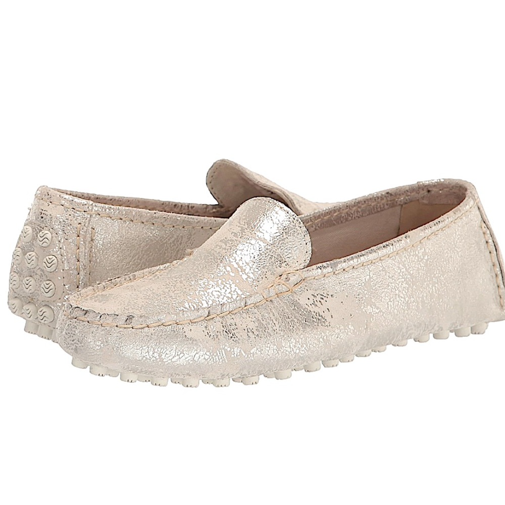 Port Driving Moc Driving Loafer 6.5 NWOT Metallic Slip On Comfort Classic Casual